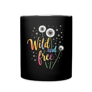 Dandelion Dandelion Lover Floral Floral - Mug uni - noir - Devant