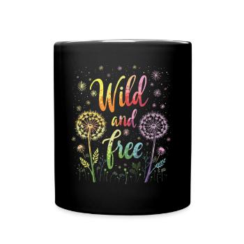 Dandelion Dandelion Lover Floral Floral - Mug uni - noir - Devant