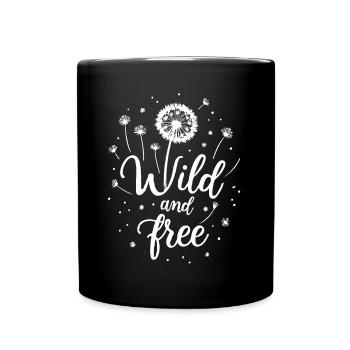 Dandelion Dandelion Lover Floral Floral - Mug uni - noir - Devant