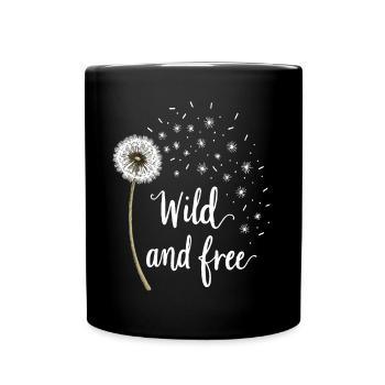 Dandelion Dandelion Lover Floral Floral - Mug uni - noir - Devant