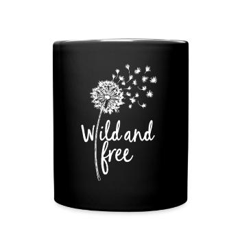 Dandelion Dandelion Lover Floral Floral - Mug uni - noir - Devant