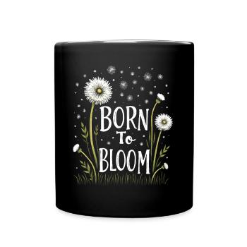 Dandelion Dandelion Lover Floral Floral - Mug uni - noir - Devant