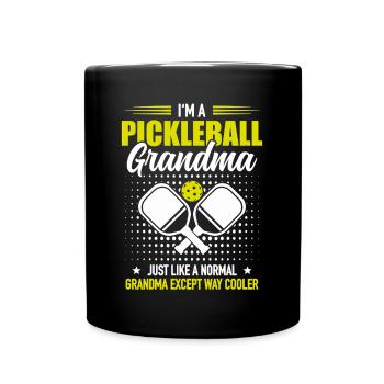 Mamie Pickleball Joueur Dinking Team Cadeau - Mug uni - noir - Devant