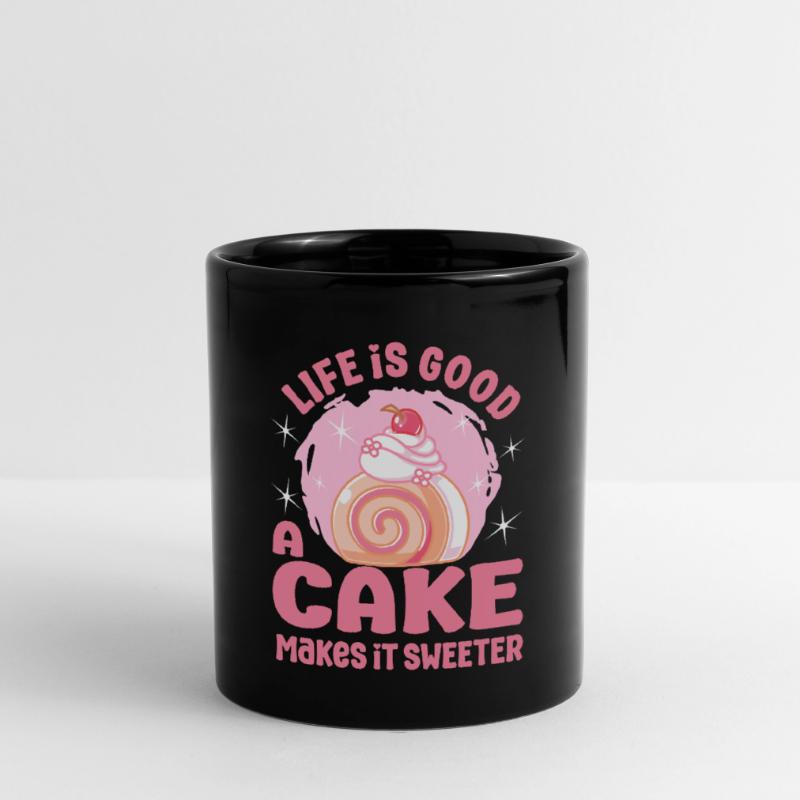Cake Baker Cake Makes It Sweeter Cupcake Full Colour Mug