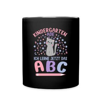 Bye Bye Kindergarten Daycare Graduates 2026 Girls - Full Colour Mug - black - Front