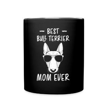 Bullterrier Spruch Lustiges Bullterrier Geschenk - Tasse einfarbig - Schwarz - Vorne