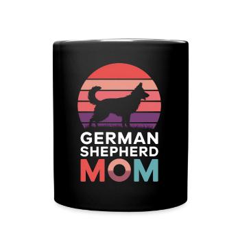 German Shepherd Saying German Shepherd Gift - Full Colour Mug - black - Front