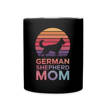 German Shepherd Saying German Shepherd Gift - Full Colour Mug - black - Front