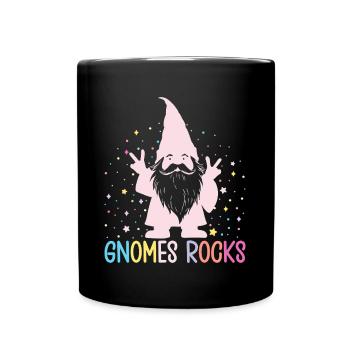 Garden Gnome Costume Gnomes Rocks Gnome - Tasse einfarbig - Schwarz - Vorne
