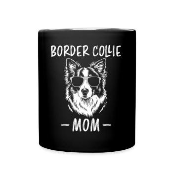 Border Collie disant drôle Border Collie cadeau - Mug uni - noir - Devant