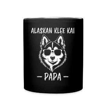Trèfle d’Alaska Kai disant Clover Kai d’Alaska Cadeau - Mug uni - noir - Devant