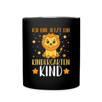 Enfants Maternelle Enfant Arc-en-ciel Fille - Mug uni - noir - Devant