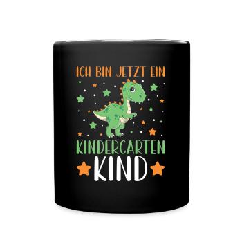 Enfants Maternelle Enfant Arc-en-ciel Fille - Mug uni - noir - Devant