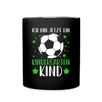 Kids Kindergarten Kid Rainbow Girl - Full Colour Mug - black - Front