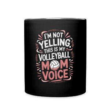 Soccer Saying Mom Funny Soccer Player Gift - Full Colour Mug - black - Front