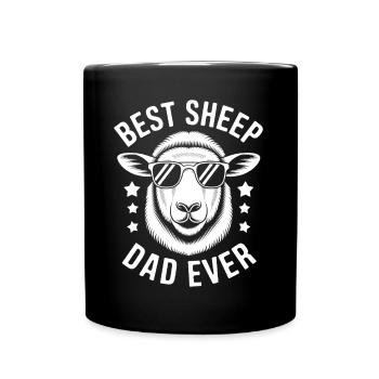 Schaf Spruch Hausschaf Lustiges Schafe Geschenk - Tasse einfarbig - Schwarz - Vorne