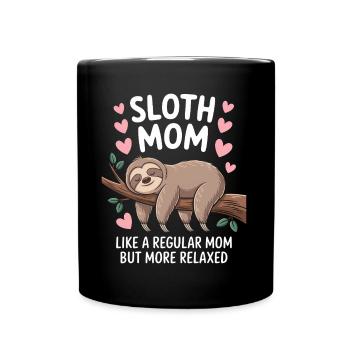 Paresseux Dire, Paresseux, Drôle, Cadeau Paresseux - Mug uni - noir - Devant