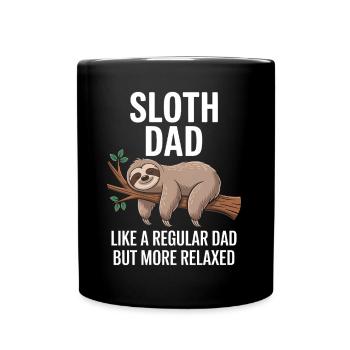 Paresseux Dire, Paresseux, Drôle, Cadeau Paresseux - Mug uni - noir - Devant