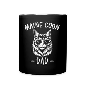 Maine Coon Saying Funny Maine Coon Gift - Full Colour Mug - black - Front
