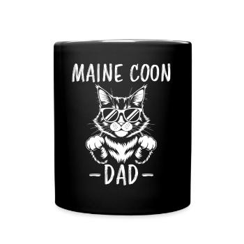 Maine Coon Saying Funny Maine Coon Gift - Full Colour Mug - black - Front