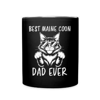 Maine Coon Saying Funny Maine Coon Gift - Full Colour Mug - black - Front
