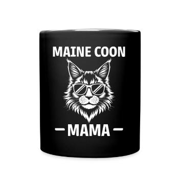 Maine Coon Saying Funny Maine Coon Gift - Full Colour Mug - black - Front