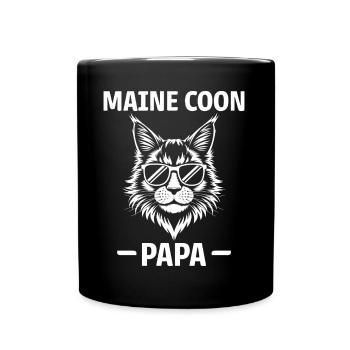 Maine Coon Saying Funny Maine Coon Gift - Full Colour Mug - black - Front