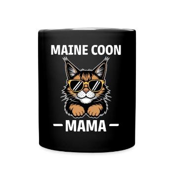 Maine Coon Saying Funny Maine Coon Gift - Full Colour Mug - black - Front