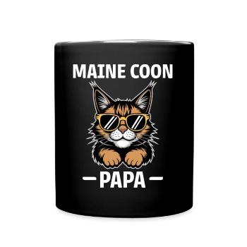 Maine Coon Saying Funny Maine Coon Gift - Full Colour Mug - black - Front