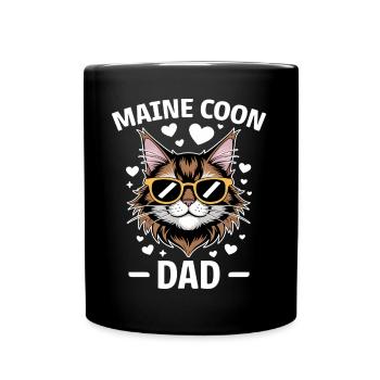 Maine Coon Saying Funny Maine Coon Gift - Full Colour Mug - black - Front