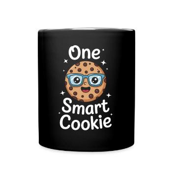 Cookies Saying Chocolate Cookies Funny Cookie Gift - Full Colour Mug - black - Front