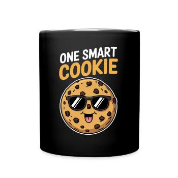 Cookies Disant Biscuits au Chocolat Cadeau de Cookie Drôle - Mug uni - noir - Devant