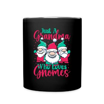 Garden Gnome Costume Grandmas Hang Out With Gnome - Tasse einfarbig - Schwarz - Vorne