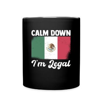 Mexiko Souvenir - Cool Nord Amerika Reisen - Tasse einfarbig - Schwarz - Vorne