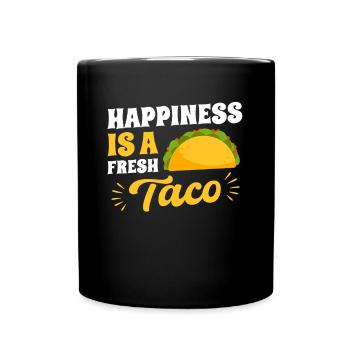 Tacos mexicains Tacos mexicains - Mug uni - noir - Devant