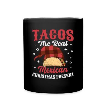 Tacos mexicains Tacos mexicains - Mug uni - noir - Devant