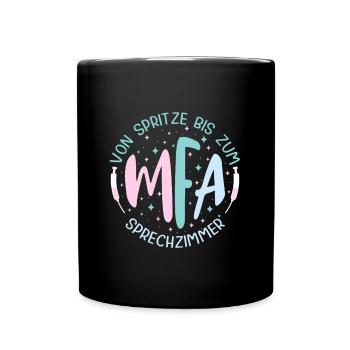 MFA Consultation Room Medical Assistant - Full Colour Mug - black - Front