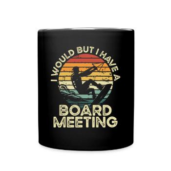 Wakeboard Wakeboarding Treffen Wakesurfing - Tasse einfarbig - Schwarz - Vorne