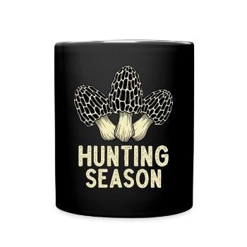 Hunting Season - Tasse einfarbig - Schwarz - Vorne