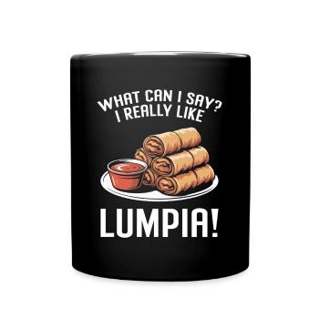 Spring rolls - Full Colour Mug - black - Front