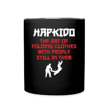 Arts martiaux Hapkido - Mug uni - noir - Devant