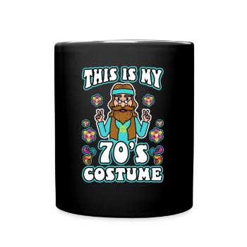 C’est mon costume des années 70 - Mug uni - noir - Devant