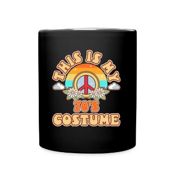 C’est mon costume des années 70 - Mug uni - noir - Devant