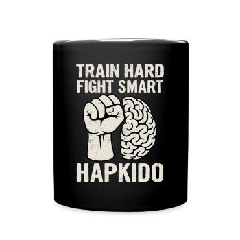 S’entraîner Dur Combattre Smart Hapkido - Mug uni - noir - Devant