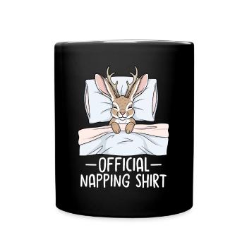Official Napping shirt - Full Colour Mug - black - Front