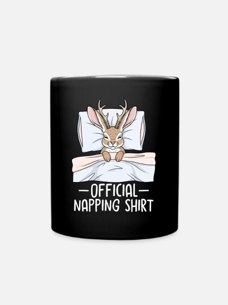 Official Napping shirt - Tasse einfarbig - Schwarz