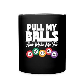 Bingo Gift for Bingo Players - Full Colour Mug - black - Front