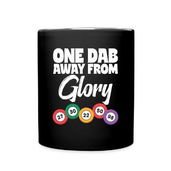 Bingo Night Fun Design for Bingo Fans - Full Colour Mug - black - Front