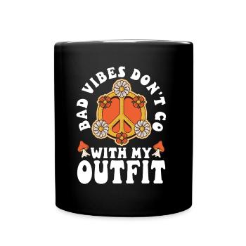 Love is my weapon, music is my religion. - Full Colour Mug - black - Front
