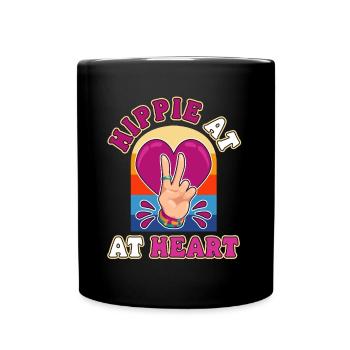 Love is my weapon, music is my religion. - Full Colour Mug - black - Front